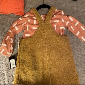 Art Class Fuzzy Bear Dress - 4T